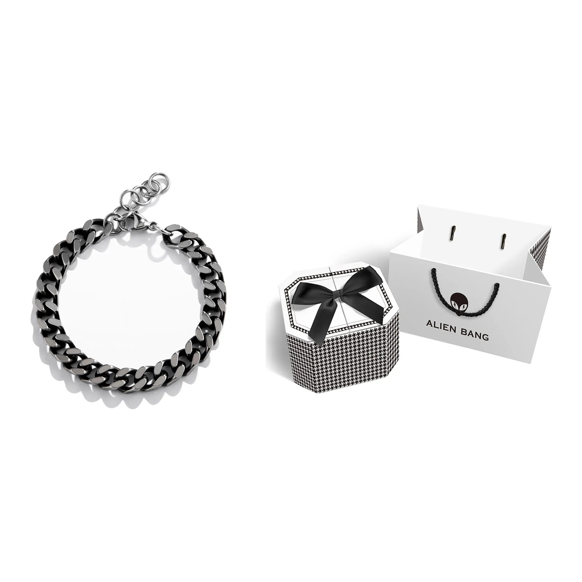 ALIEN BANG Браслеты из титановой стали Унисекс