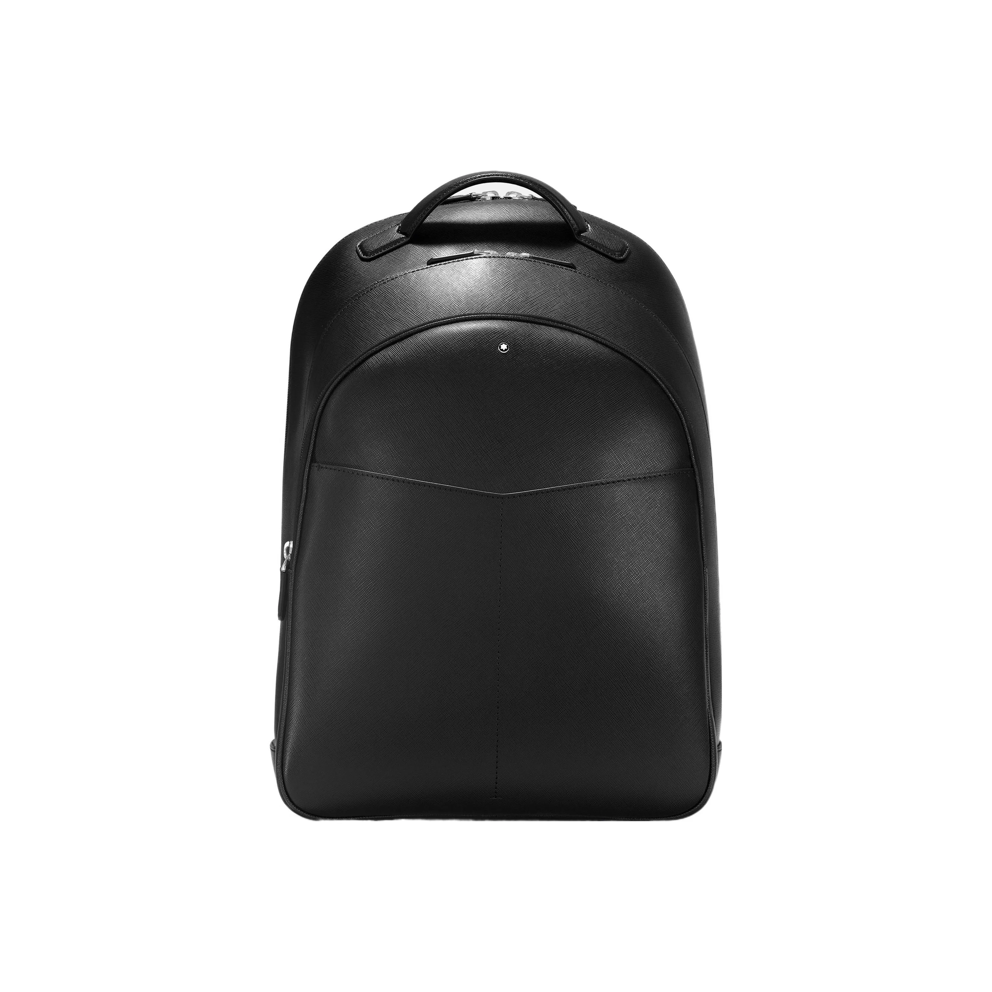 MONTBLANC Calfskin Backpack Medium Size Men's Black