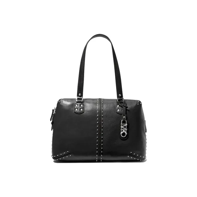 MICHAEL KORS Astor Коровья кожа Тоут Сумка Сумка для покупок Сумка Сумка через плечо Большая Женская Черная