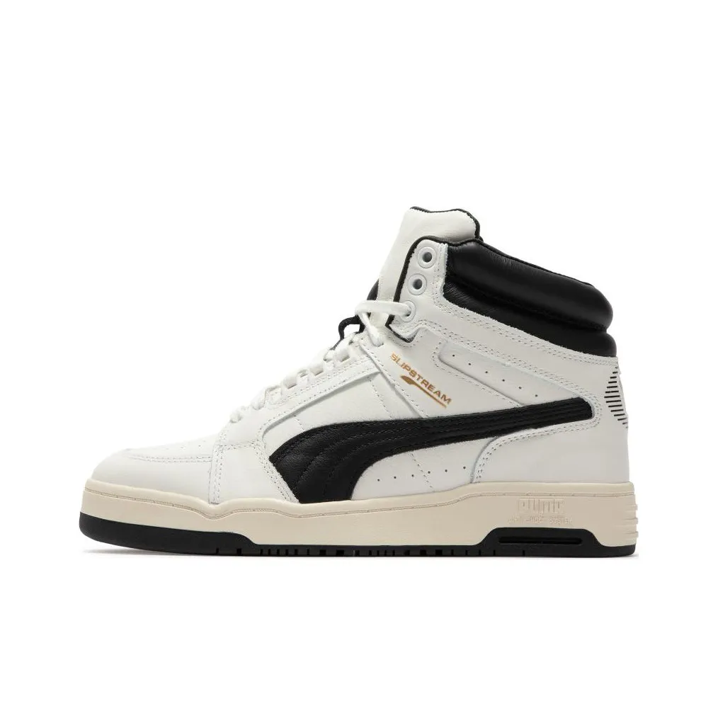PUMA Slipstream MID 75y Prm High Топ Скейтборд Кроссовки Унисекс Белый Черный