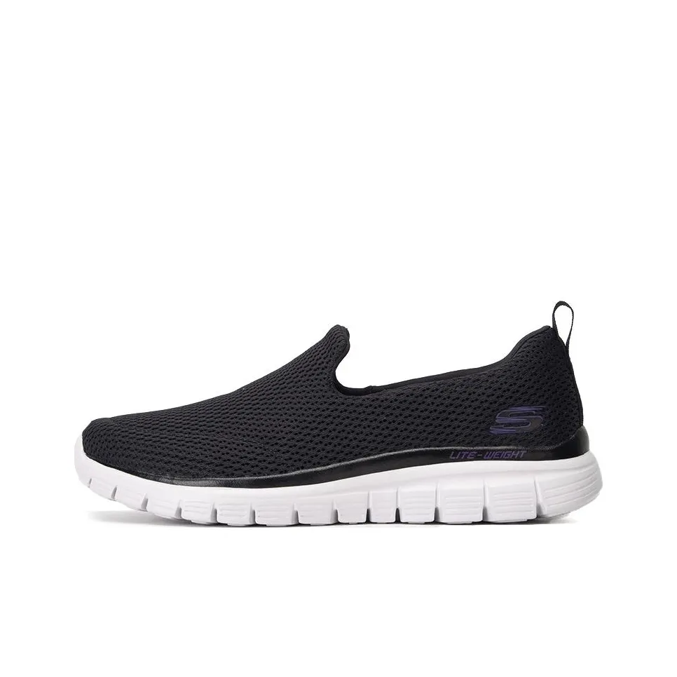 Skechers Go Walk Burst Slip On 'Black White'