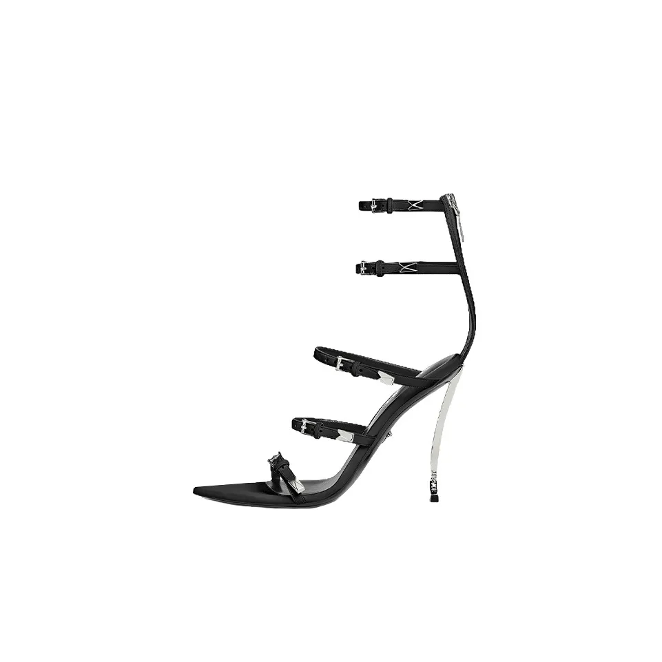 VERSACE Stylish Sandal Women's Black