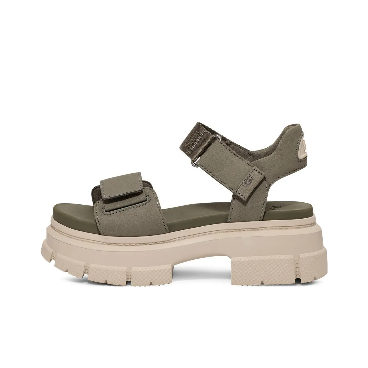 UGG Стильные Сандалии Женские Мохово-зеленый