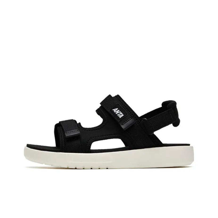 ANTA Sporty Sandals 'Black' Women's