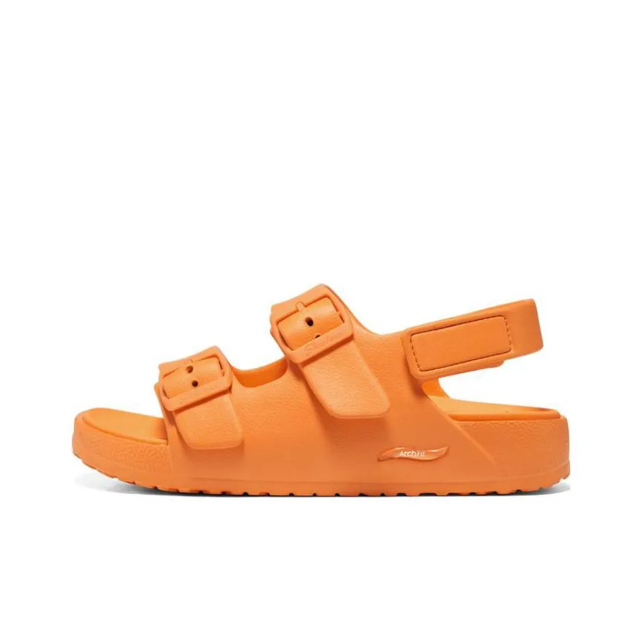 Skechers Foamies Спортивные сандалии женские цвет оранжевый