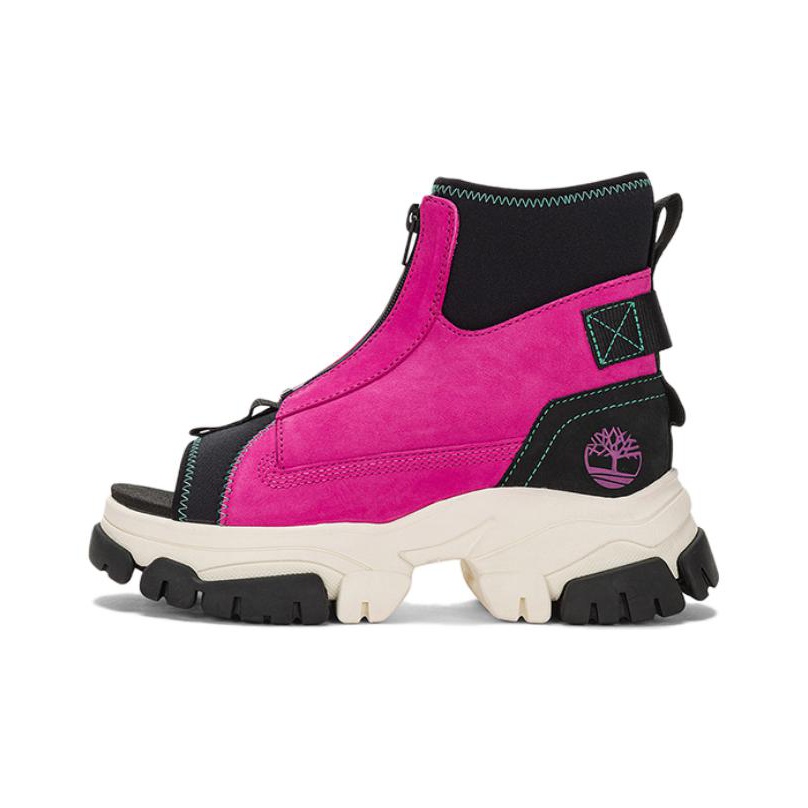 Pink timberland field boots online