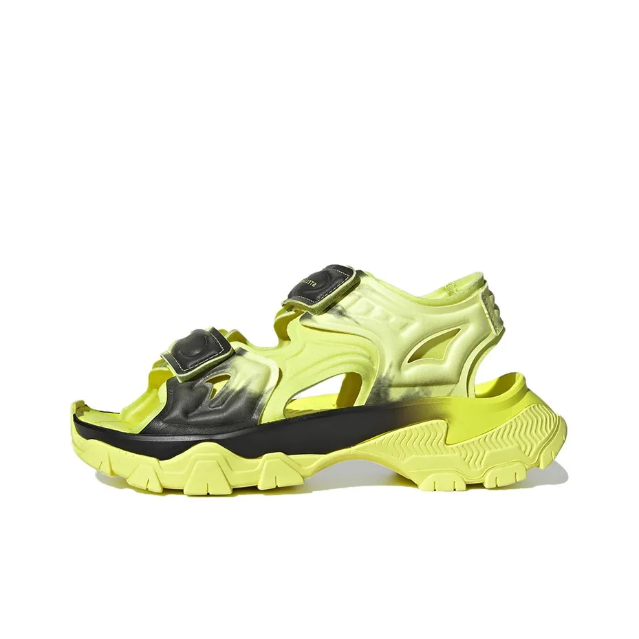 Adidas By Stella McCartney Sandals 'Frozen Yellow Core Black' Women's