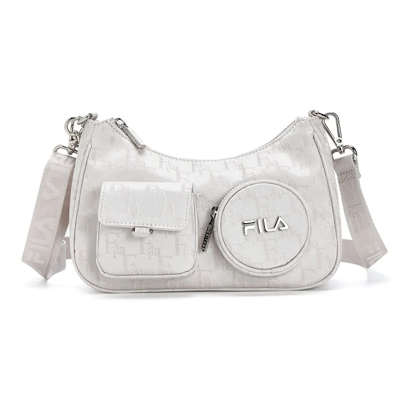 FILA Ткань Сумка через плечо Стандартная Женская Цапельно-белая