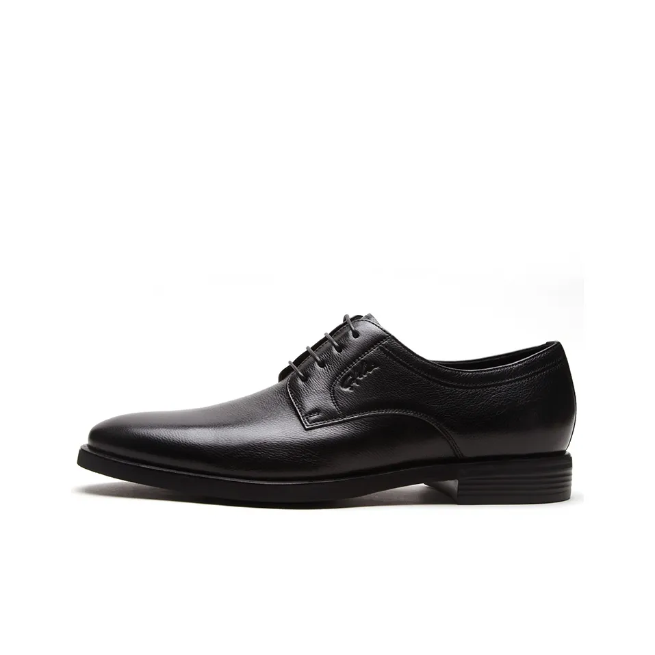 Satchi Dress Shoes Men's Low Top Black