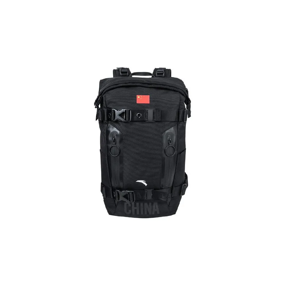 ANTA Nylon Backpack Standard Unisex Black ANTA Нейлон Рюкзак Стандартный Унисекс Черный