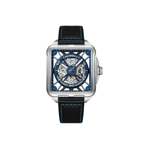 ROSSINI Автоматический Механический Movement Мужские Часы Изображение Коллекция 50,7mm*37mm*11,75mm Синий