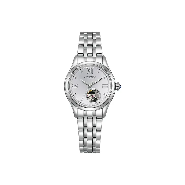 CITIZEN Mechanical Movement Stainless Steel Strap Watch Women's Watch White Dial