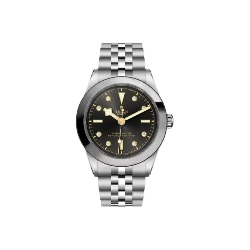 TUDOR Автоматический Механический Movement Мужские Часы из коллекции BLACK BAY, 39 мм, черный