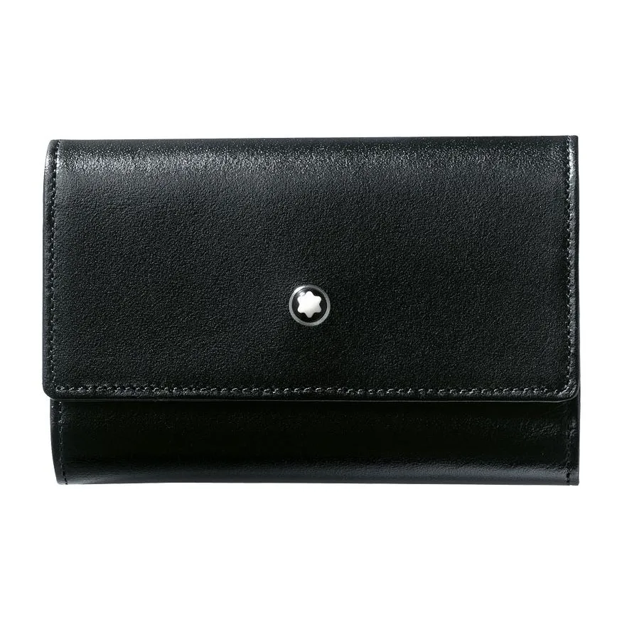 MONTBLANC Meisterstuck Коровья кожа Key Pouch Мужской Черный