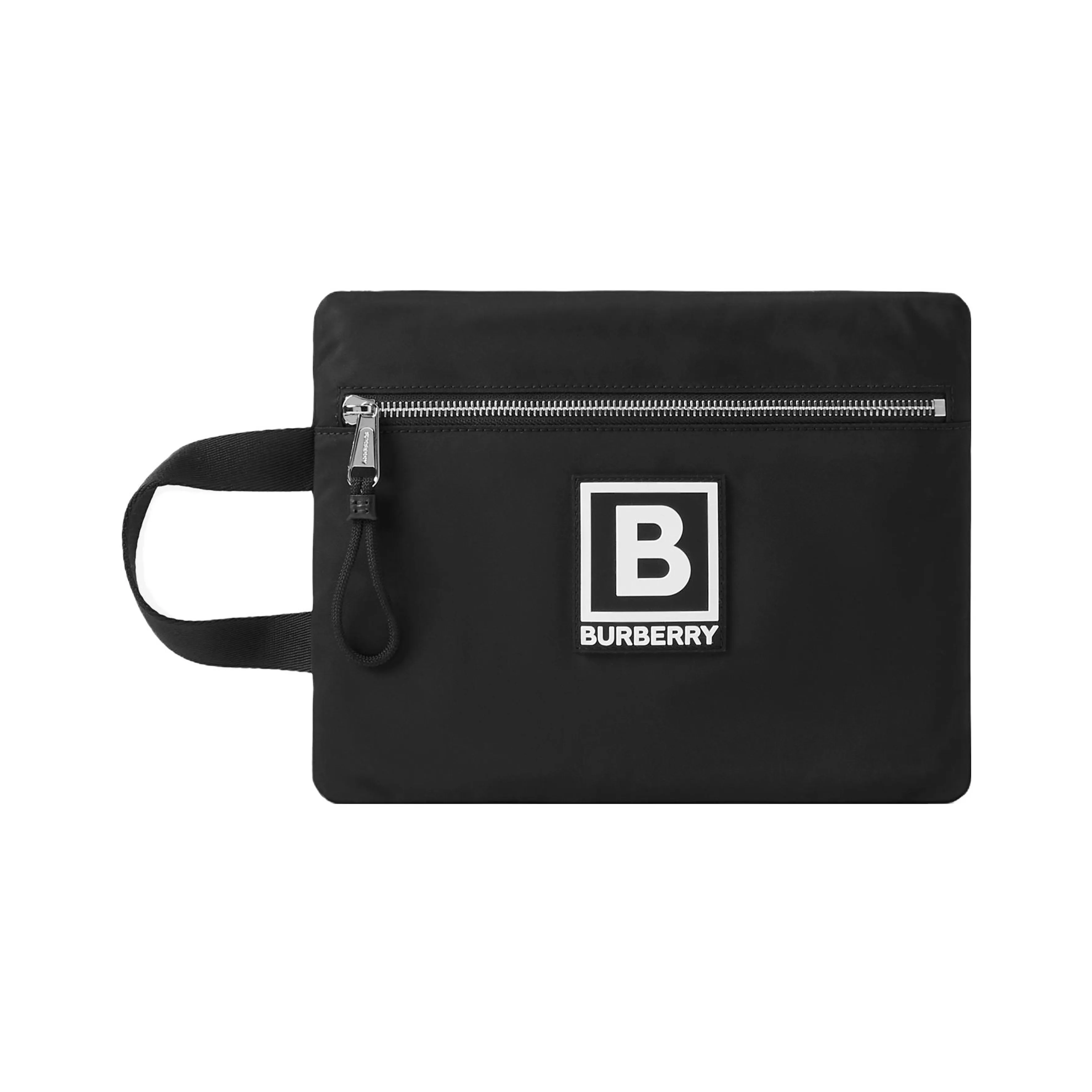 Burberry Кожа Хранение Сумка Мужская Черная