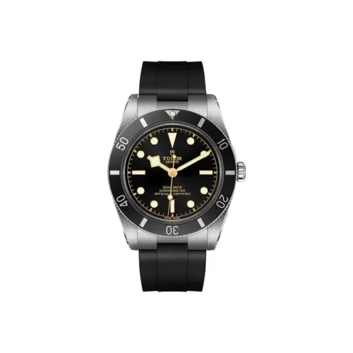TUDOR Автоматический Механический Movement Мужские Часы из коллекции BLACK BAY, 37 мм, Черный