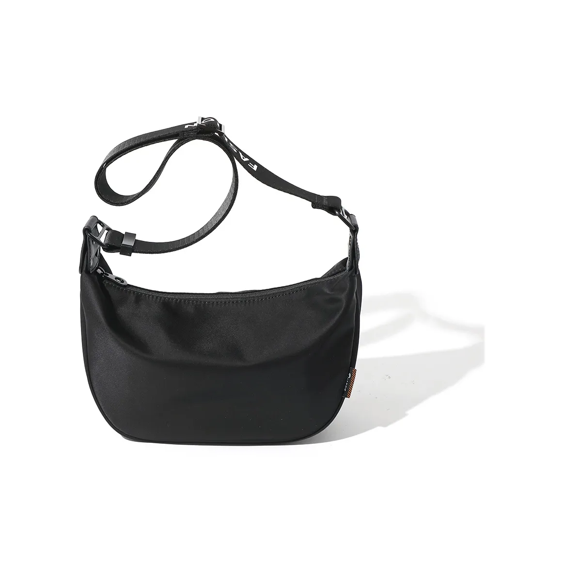 MASTER CANVAS Fabric Crossbody Bag Regular Unisex Black