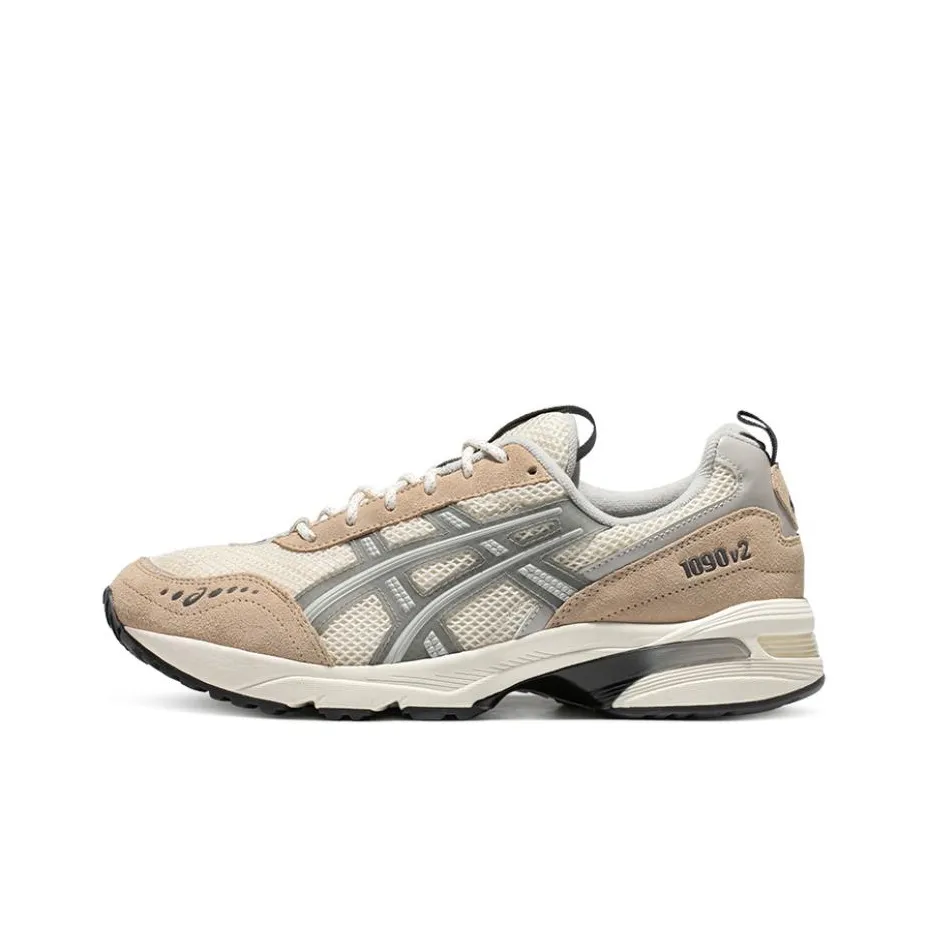 Asics Gel 1090 V2 Casual Shoes Men Low Top Beige/Gray/Black