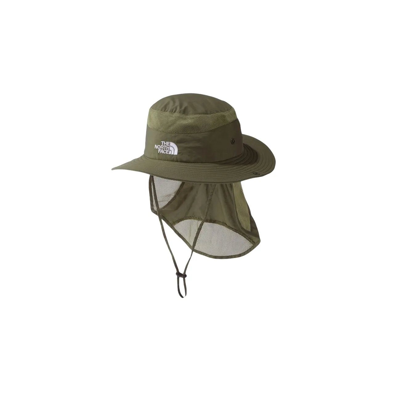 The North Face Детская шляпа с защитой от солнца Армейский зеленый