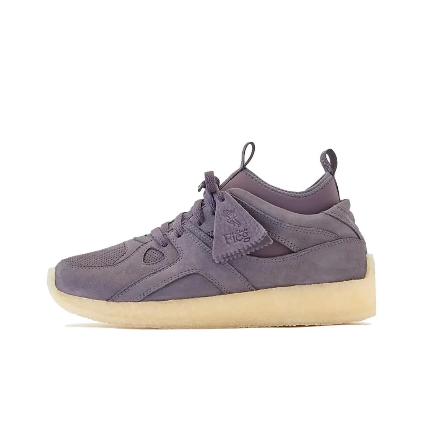 Ronnie Fieg x Clarks Season 2 Breacon Дышащий Низкий Топ Casual Унисекс Фиолетовый