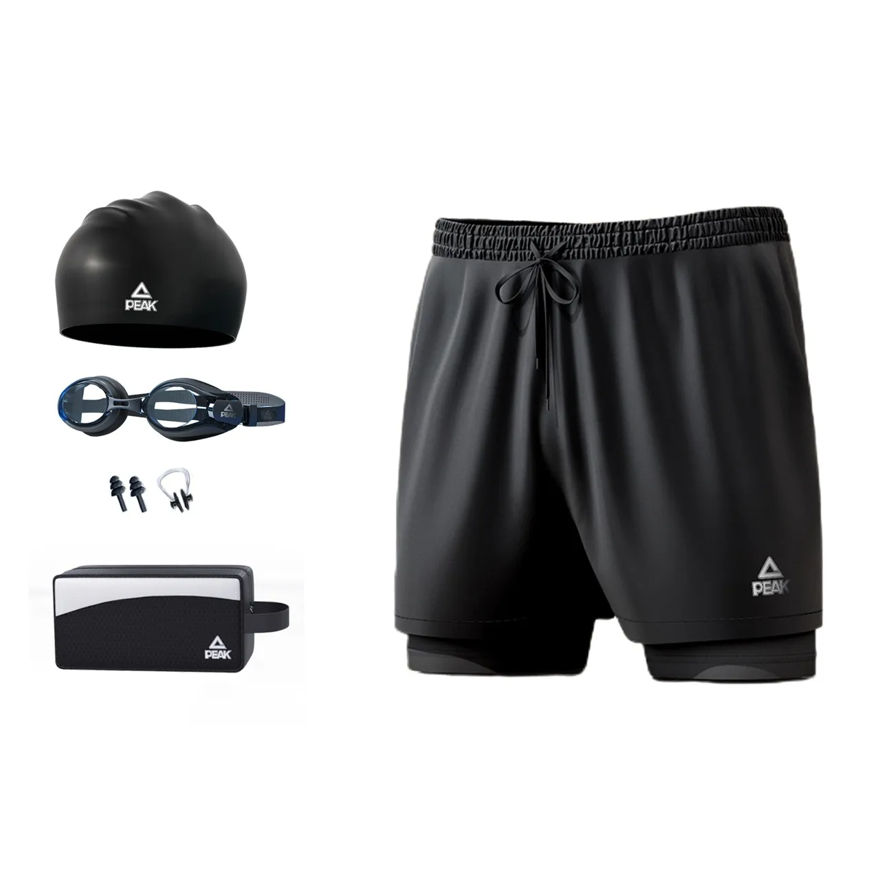 PEAK Swimming Sets Polyester Beach Pool Men's