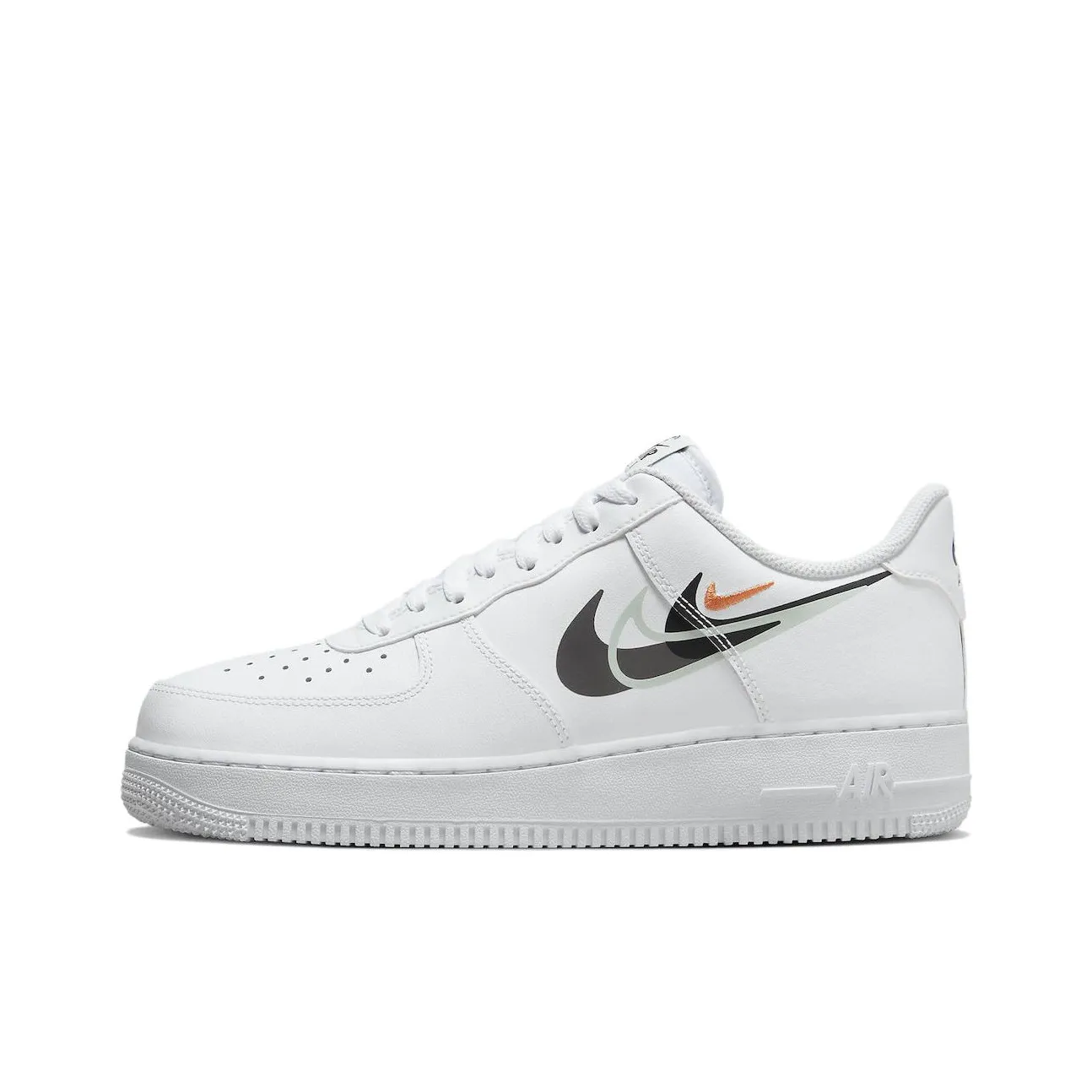 Nike Air Force 1 Low "Multi Swoosh" White Black