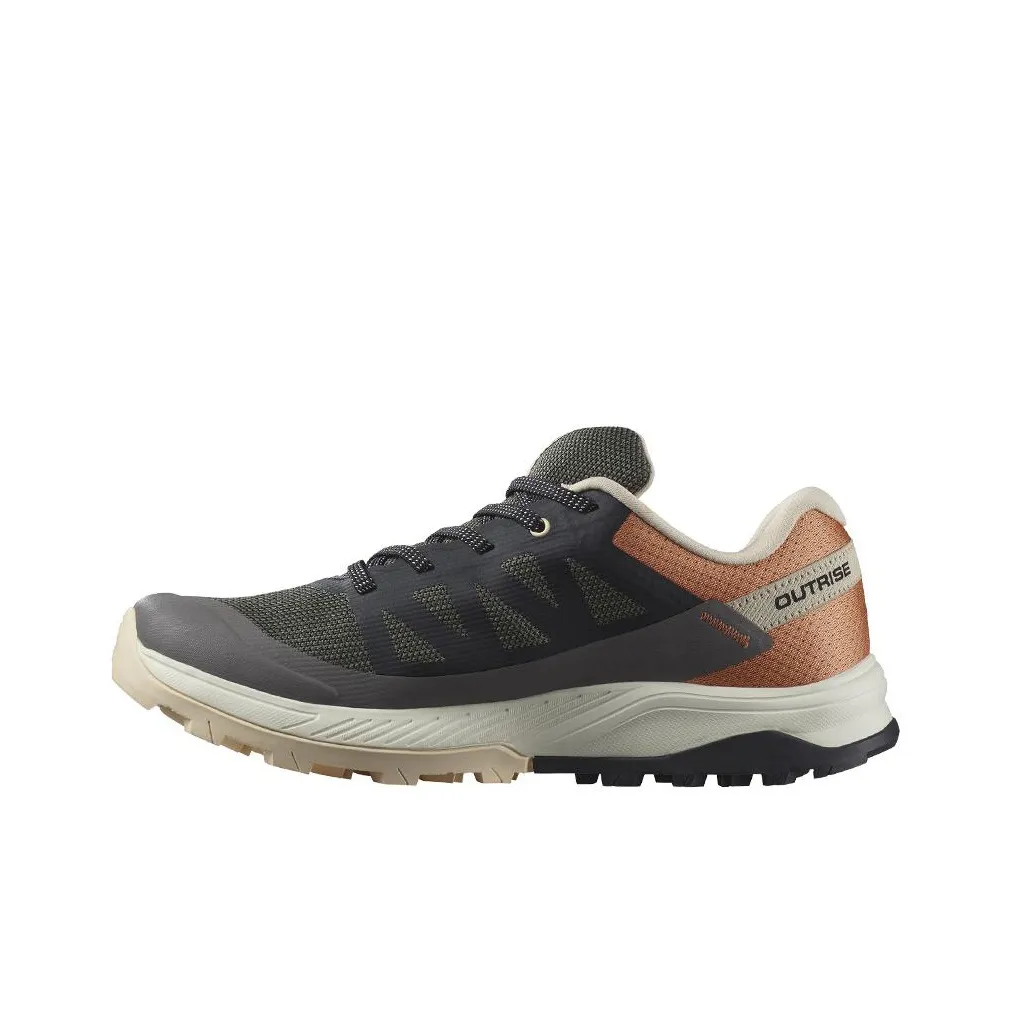 SALOMON Противоскользящая Устойчивая к истиранию Низкий Топ Уличная Обувь Женская Черная Коричневая