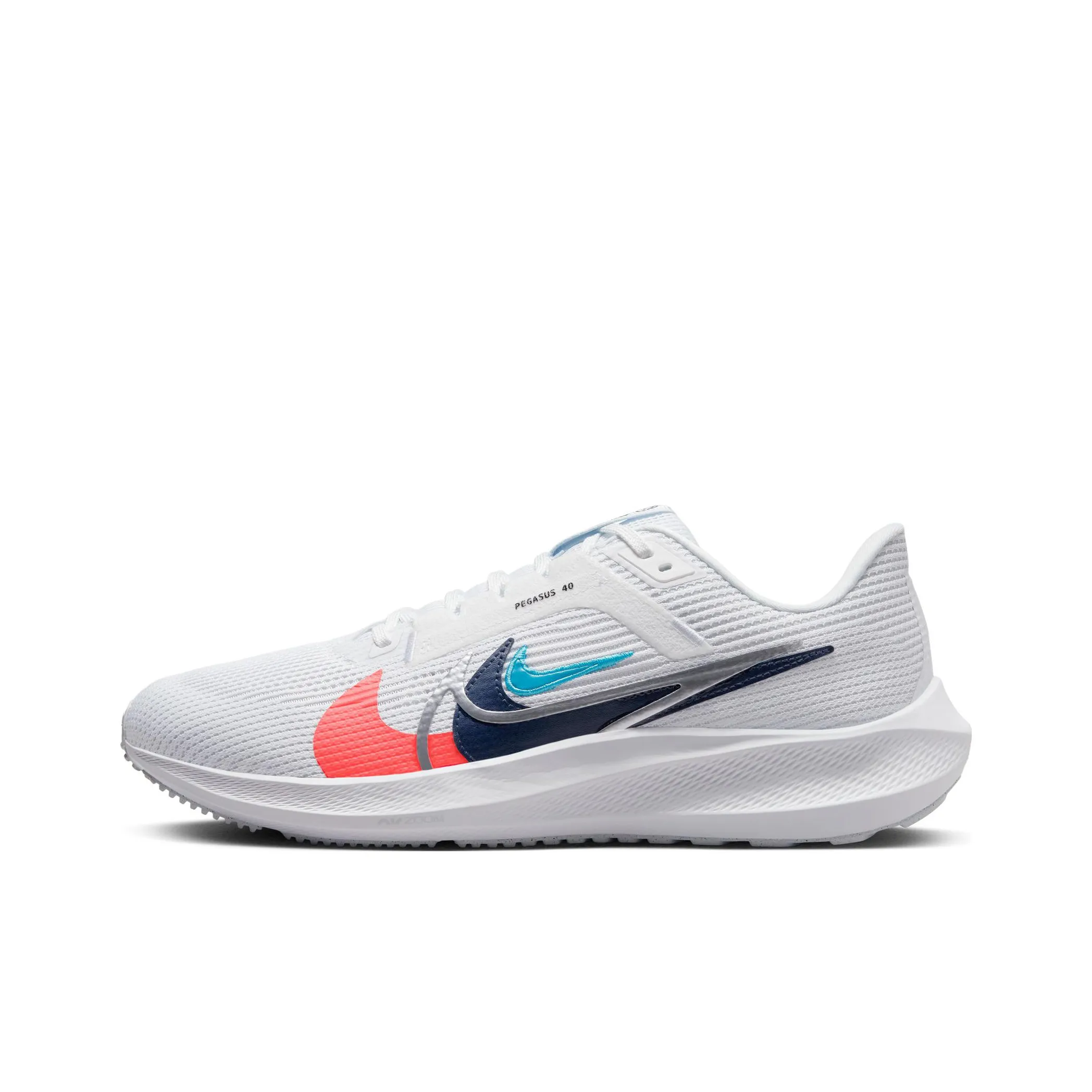 Nike Pegasus 40 Premium White Multi Color