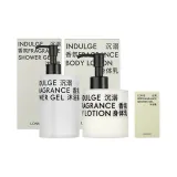 Indulge 겉감 로션 (우디 향기) + Indulge 겉감 Wash (우디 향기) + Departure 겉감 Wash 10g