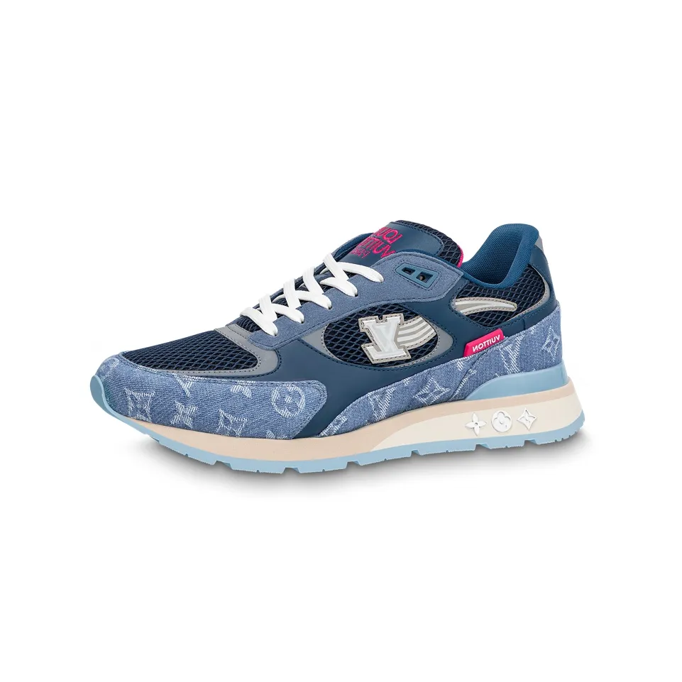 LOUIS VUITTON Run Away Sneaker 'Blue Monogram'