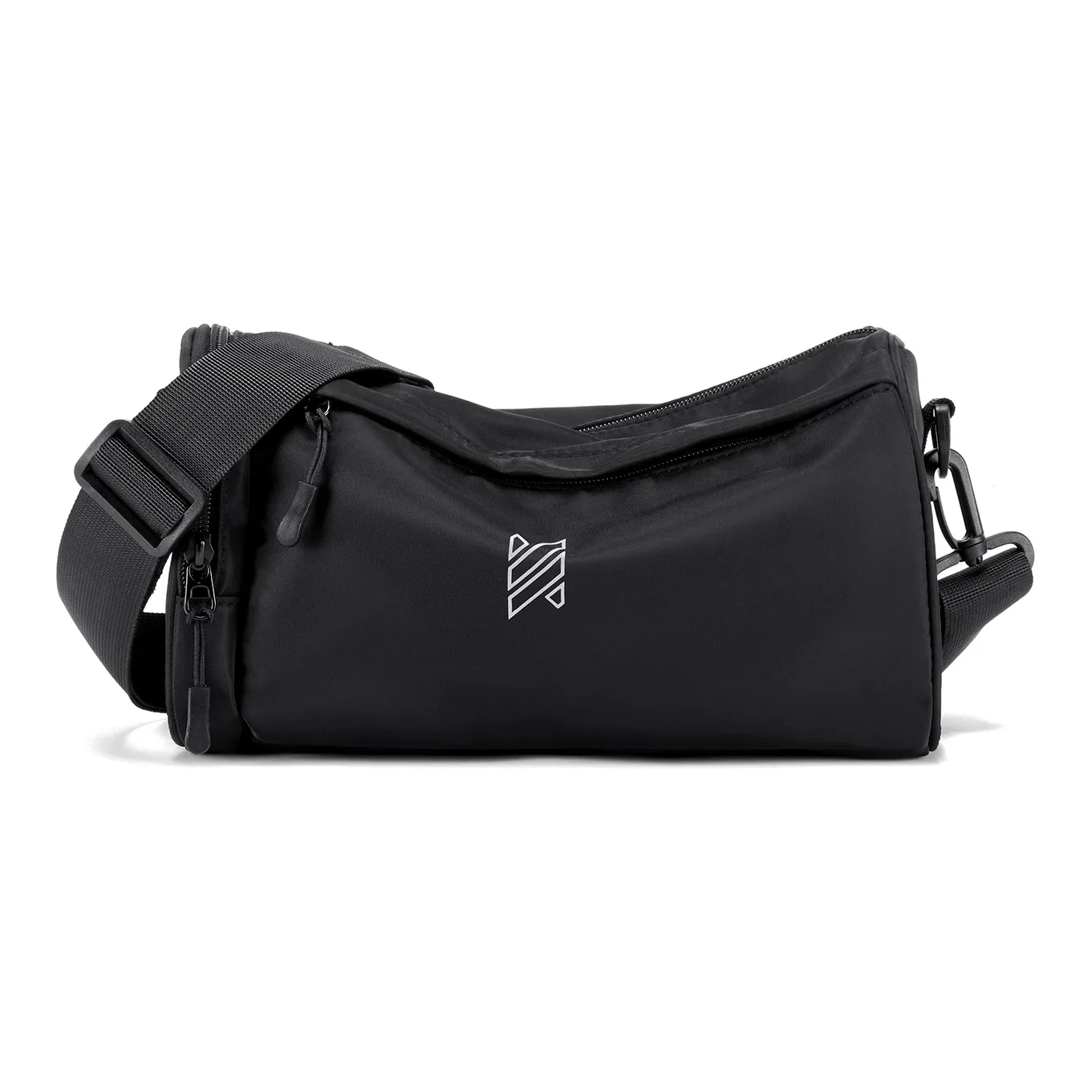 NOMK Oxford Toast Bag, Workwear Bag, Backpack, Crossbody Bag, Shoulder Bag Regular Unisex Black
