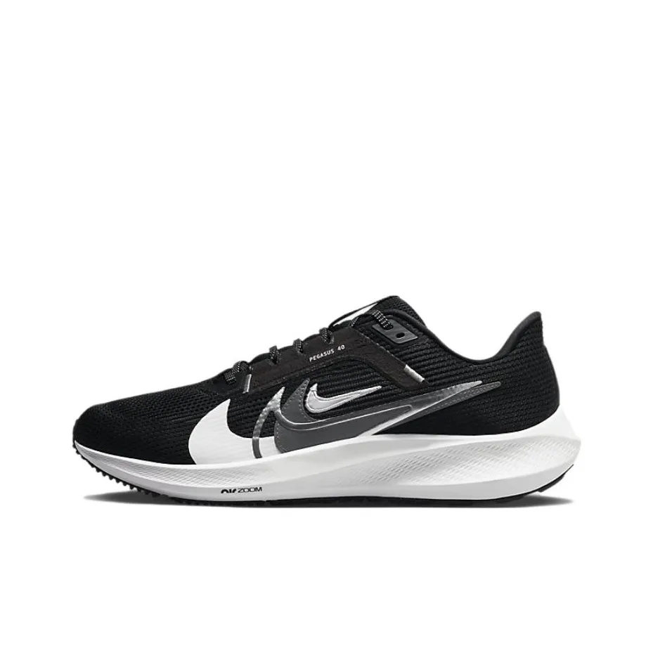 Nike Air Zoom Pegasus 40 Running Shoes Men Low Top Black
