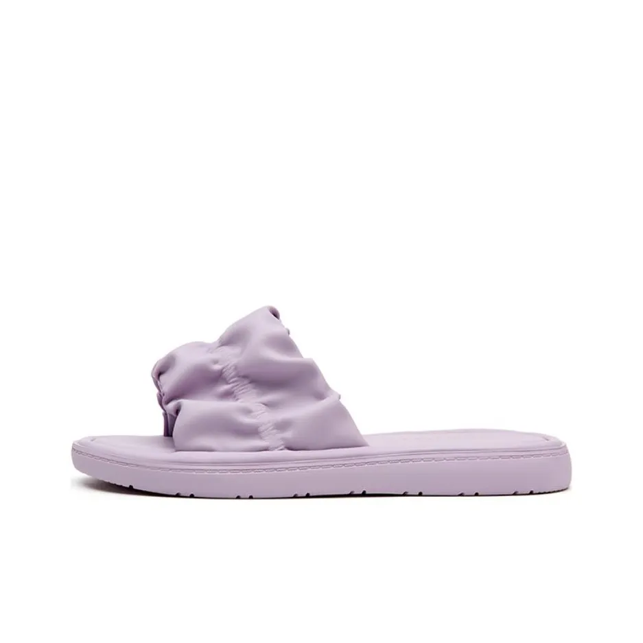 JOSINY Slide Slippers Women's Ecru/Light Yellow/Light Green/Gray Blue/Light Purple