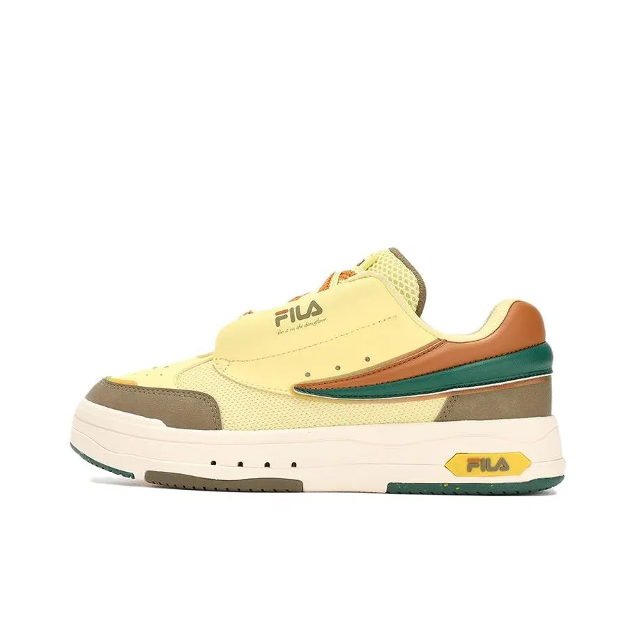 FILA Mix Low Топ Casual Женский Желтый