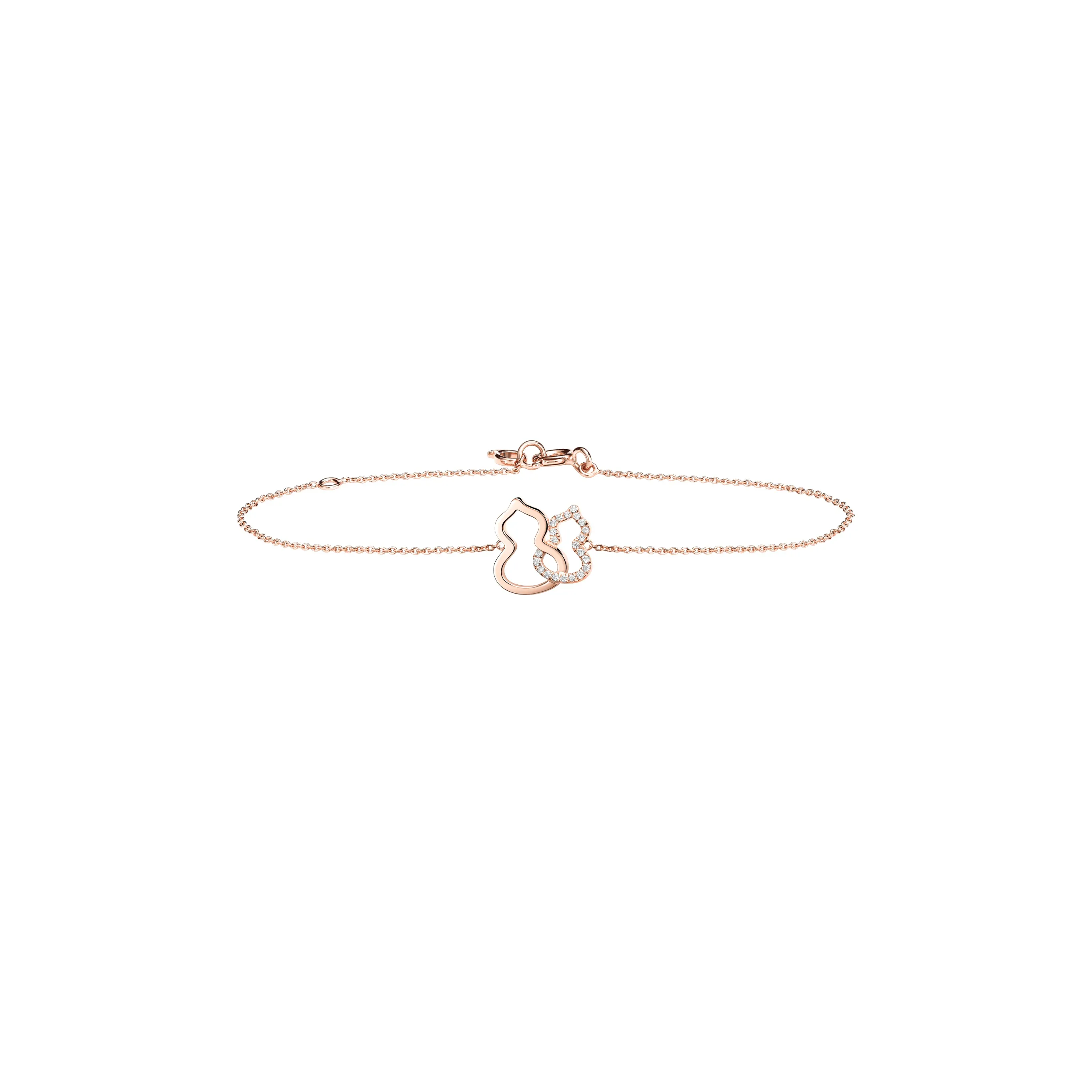 Qeelin Wulu Necklace Collection 18K Rose Gold Bracelets Women's Rose Gold