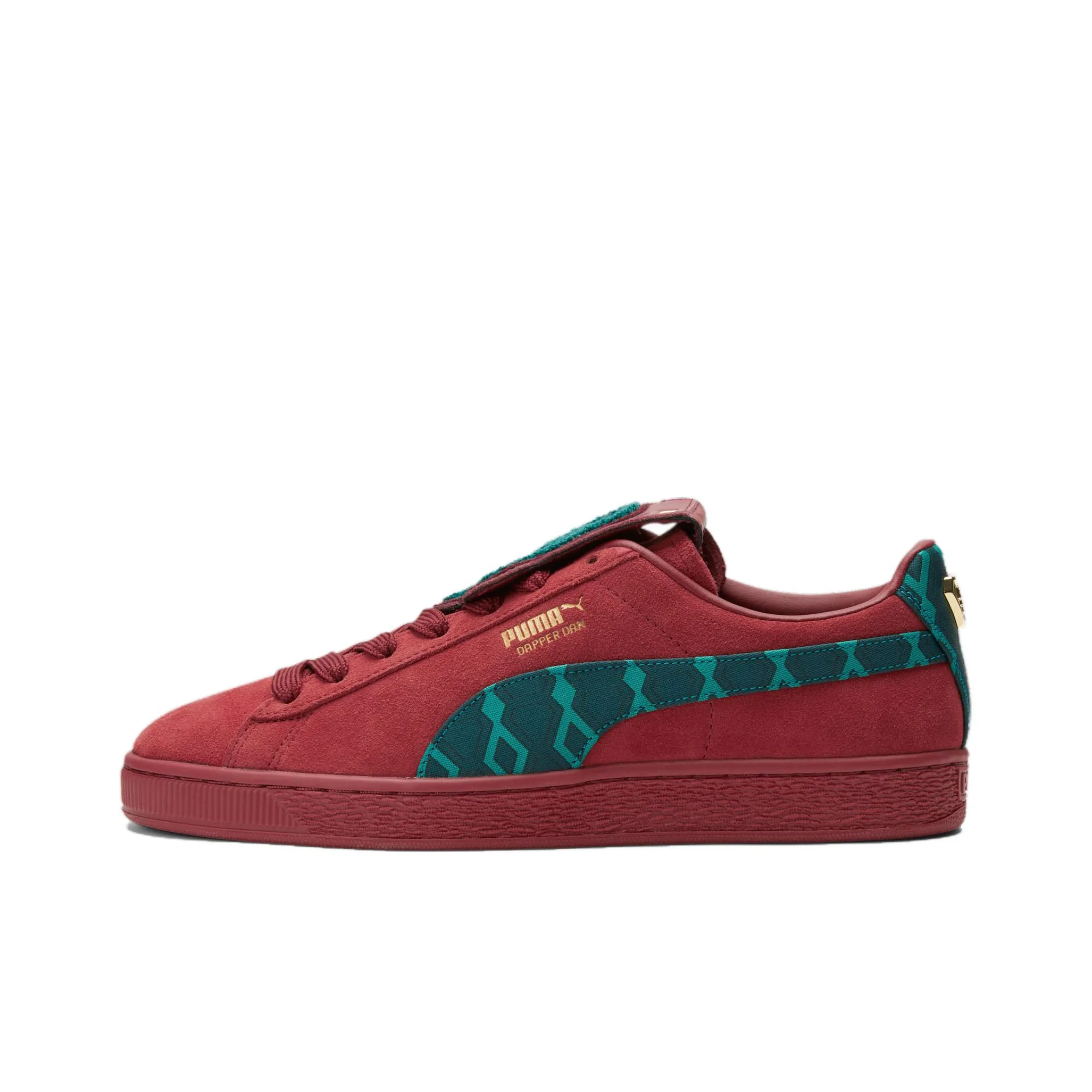 PUMA Dapper Dan X Suede 'Jacquard Print Intense Red'