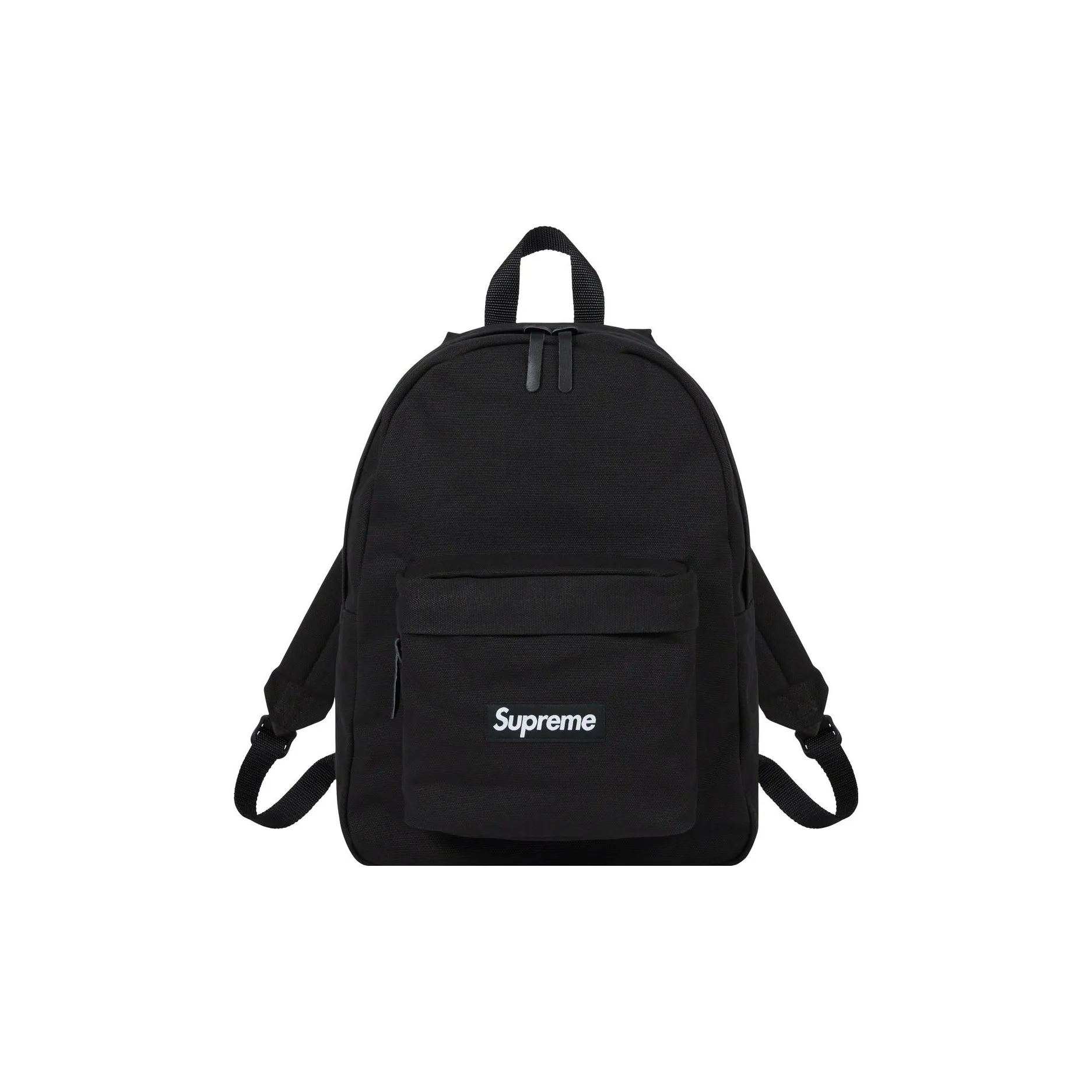Supreme Canvas Backpack Regular Unisex Black