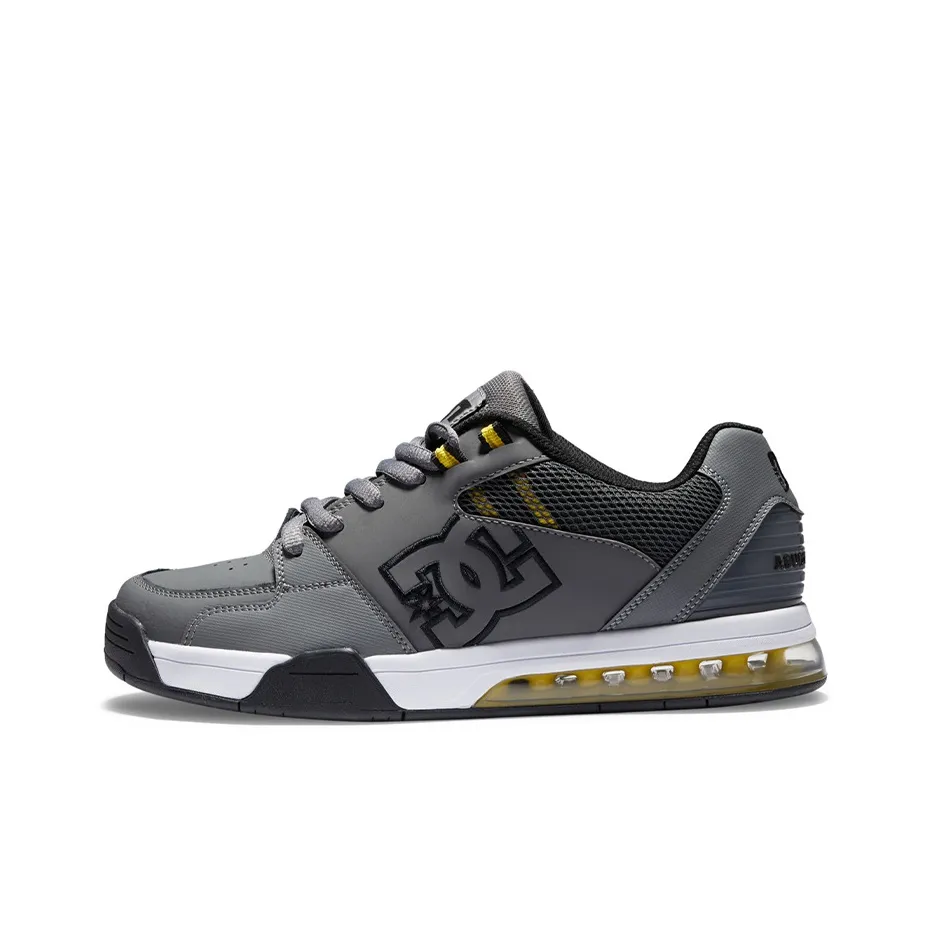 DC close Shoes Versatile Anti Slip Wear Resistant Low Top Sports Casual close Shoes Men's Gray