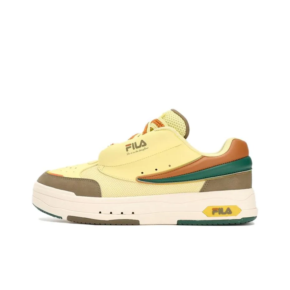 FILA Sunflower Mix Low Top Casual Men's Yellow Green FILA Подсолнух Mix Low Топ Кэжуал Мужской Желтый Зеленый