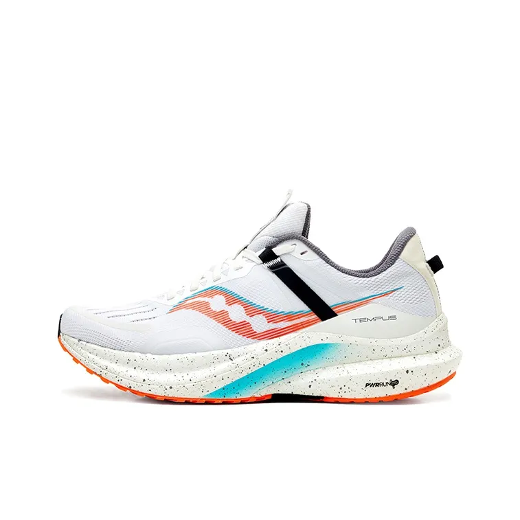 saucony Tempus 'White ViZiOrange'