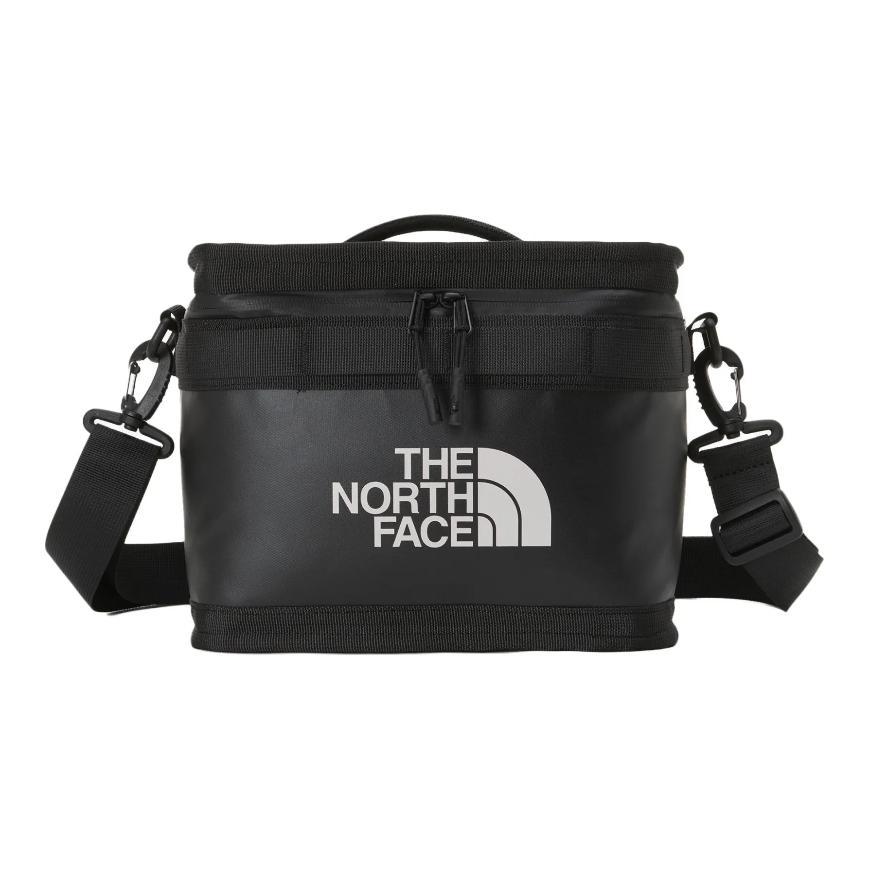 THE NORTH FACE Polyester Handbag Shoulder Bag Crossbody Bag Storage Bag Regular Unisex Black