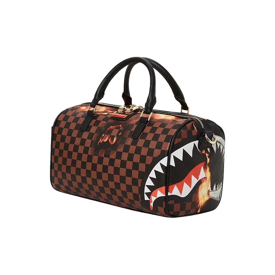 SPRAYGROUND ПВХ Сумка через плечо среднего размера унисекс коричневый