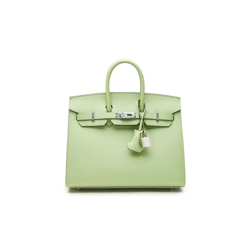 HERMES Birkin Epsom Leather Birkin Bag Handbag Women's 3I Vert Criquet Avocado Green
