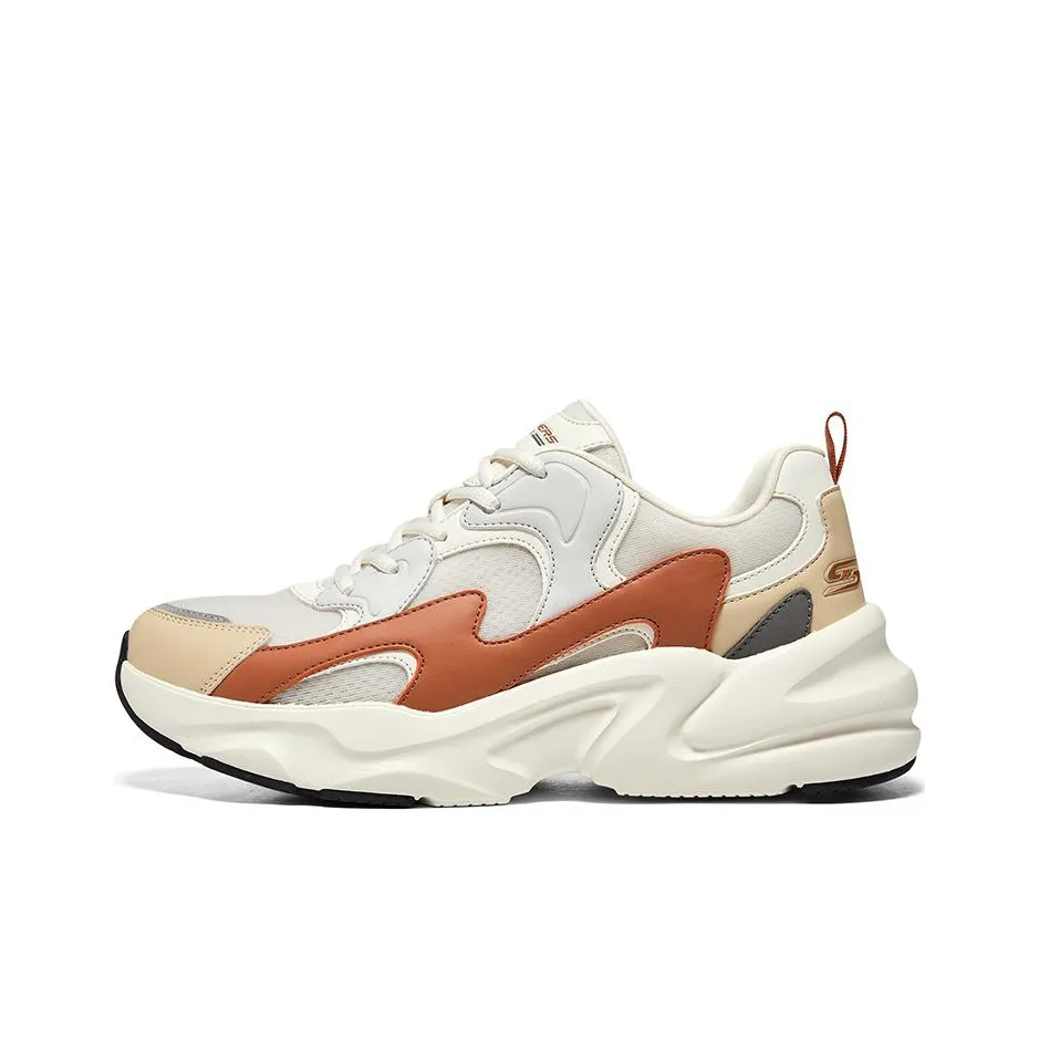 Skechers BOBS BAMINA 2 Low Топ Повседневная обувь Мужская Белый Коричневый