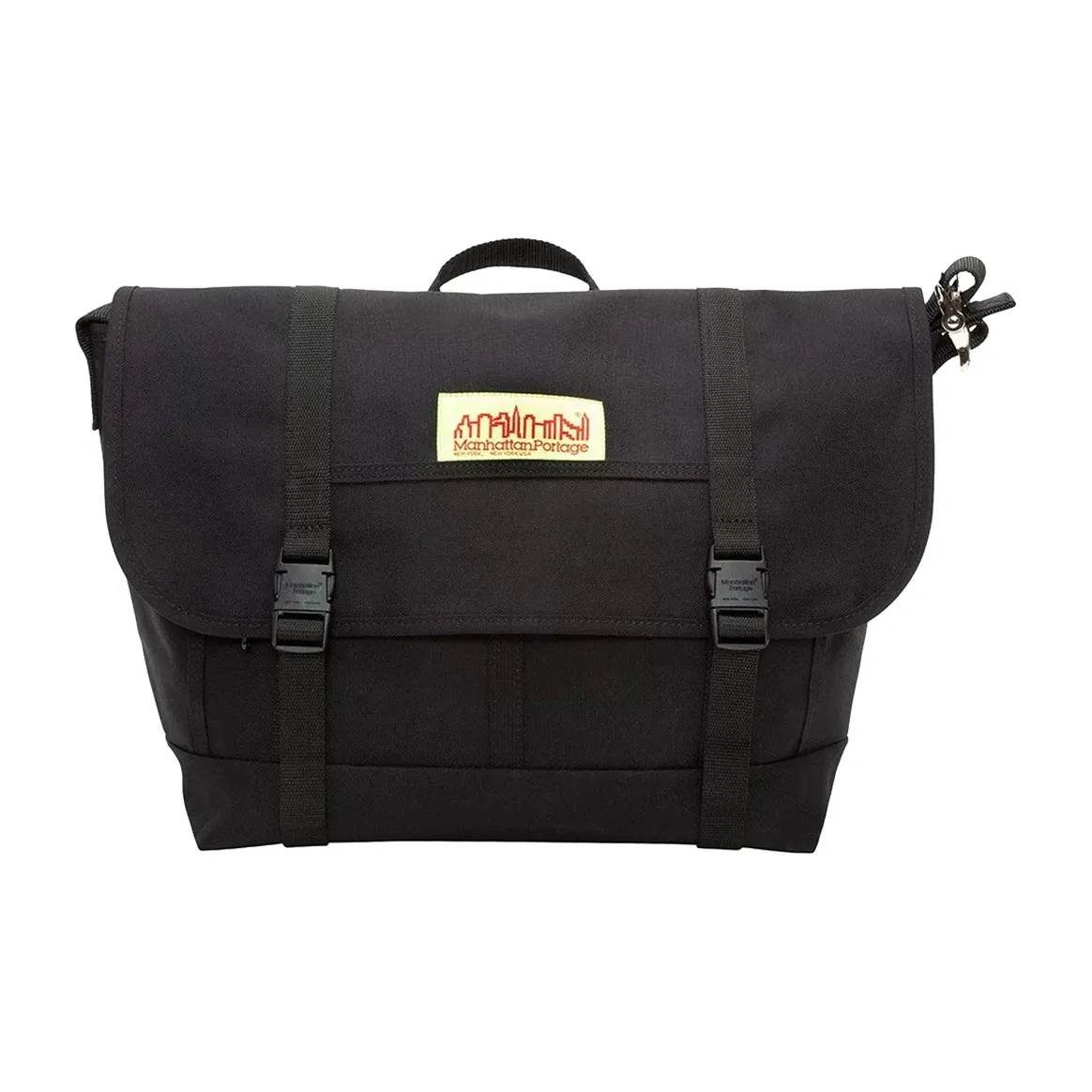 Manhattan Portage Cordura Водостойкая ткань Курьерская сумка Сумка через плечо Унисекс Черный