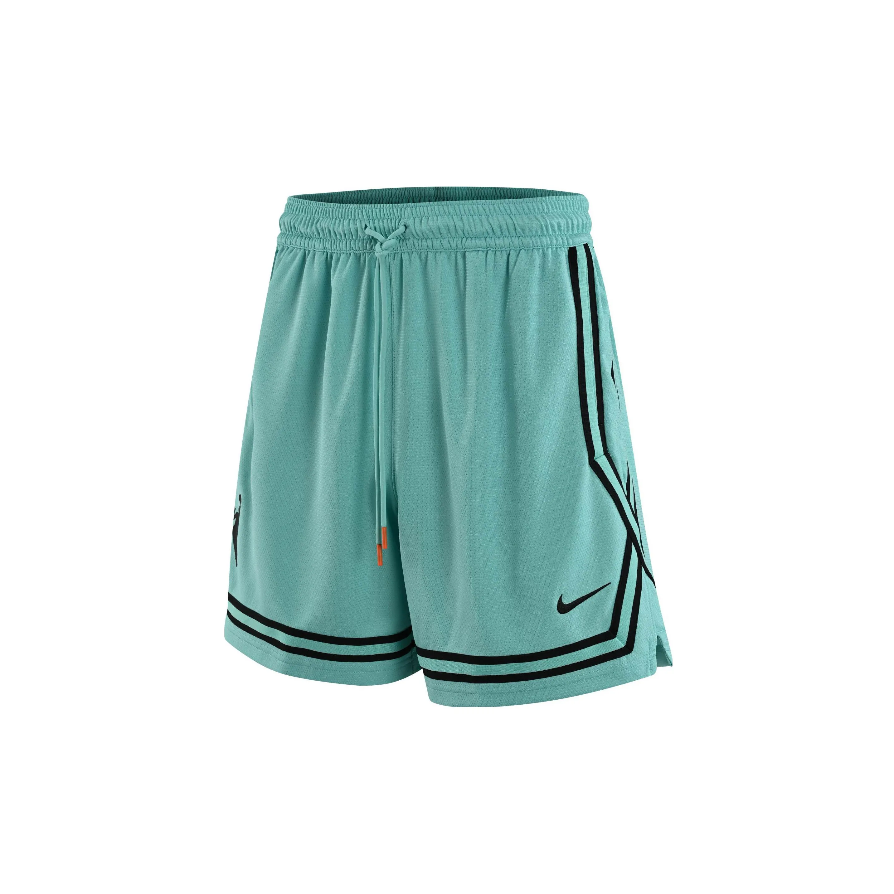 Nike Dri Fit Wnba Striped Colorblock Quick Dry Shorts 'Mint Green'