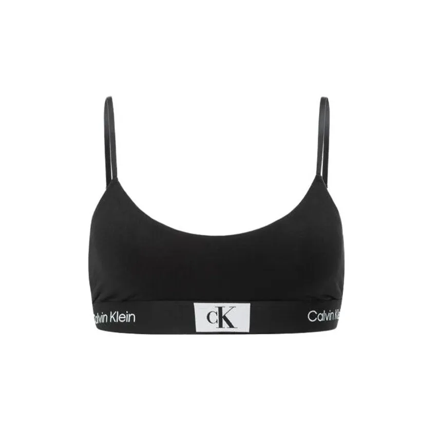 Calvin Klein CK96 Series Бюстгальтер Женский Космический Черный