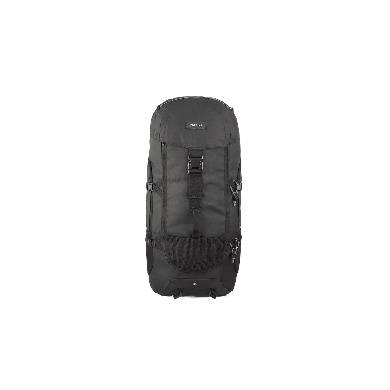 DECATHLON 50L Outdoor Bags Travel Backpack Black Unisex