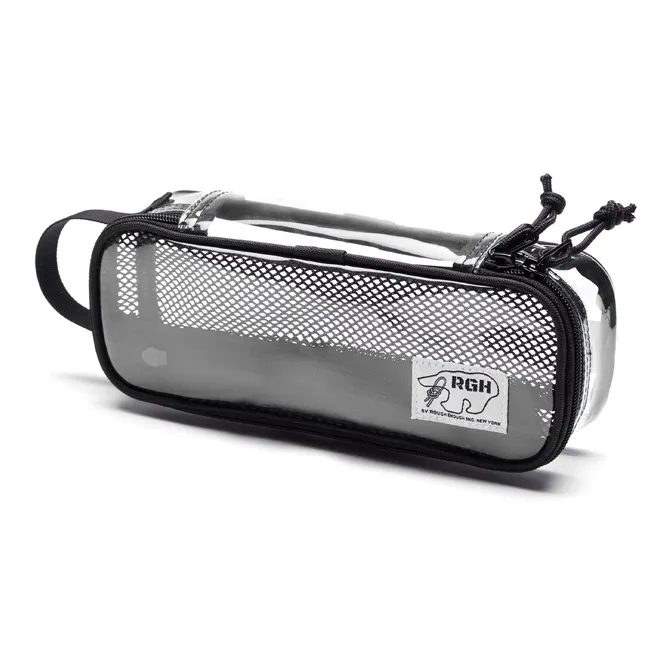 Сумка для макияжа Rough Enough из ПВХ косметичка среднего размера унисекс прозрачная