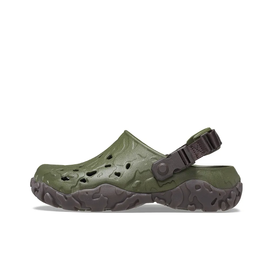 Crocs All Terrain Atlas Clog 
Army Green Espresso
